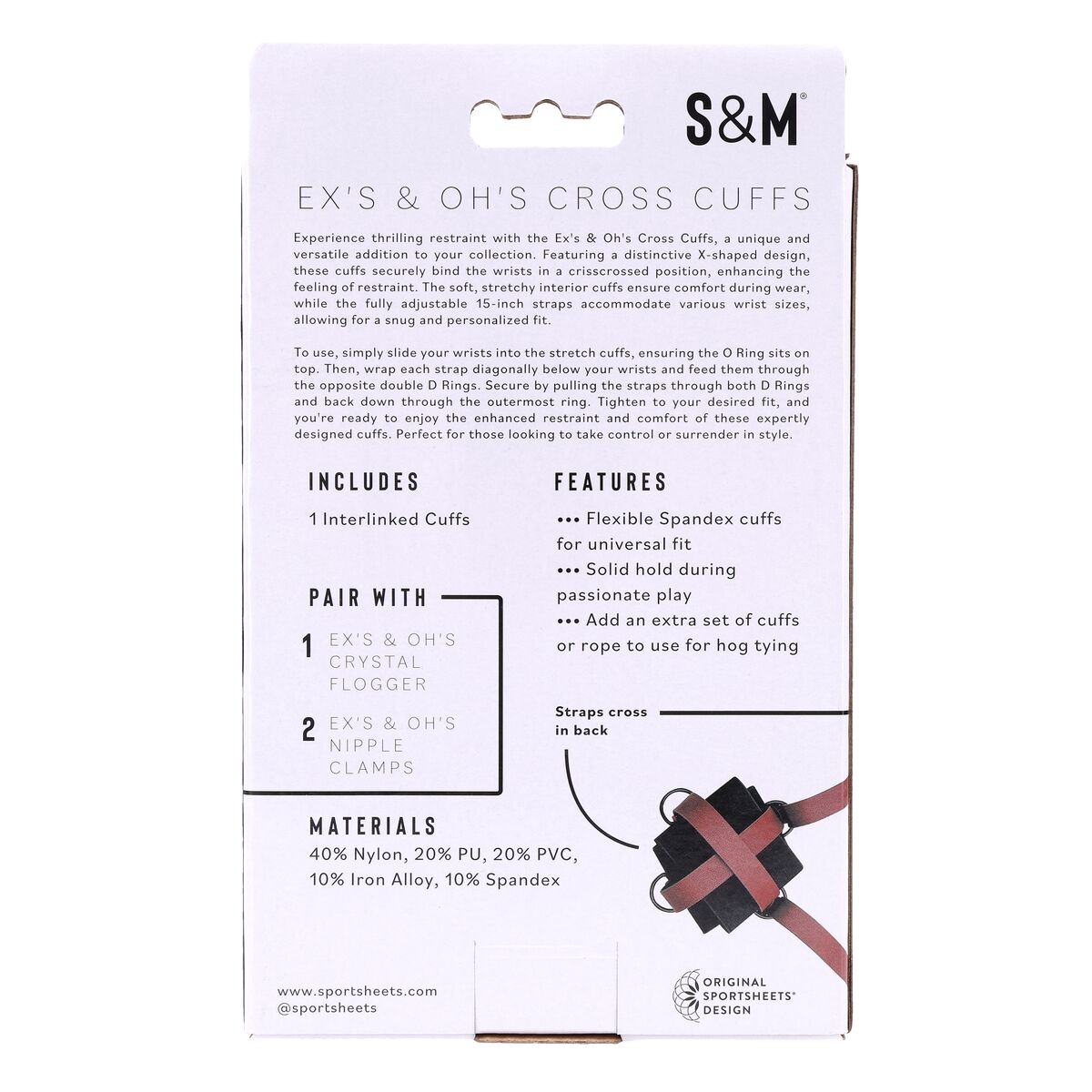 Manette erotiche Sportsheets Sex and Mischief