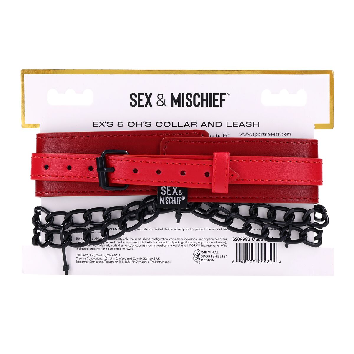 Collare da Addestramento Sportsheets Sex and Mischief