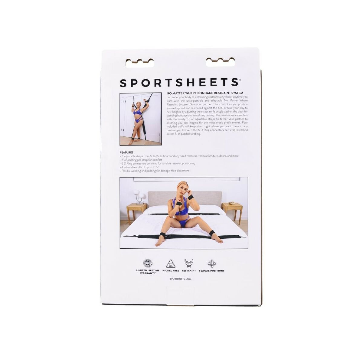 Kit di Corda Regolabile per Bondage Sportsheets