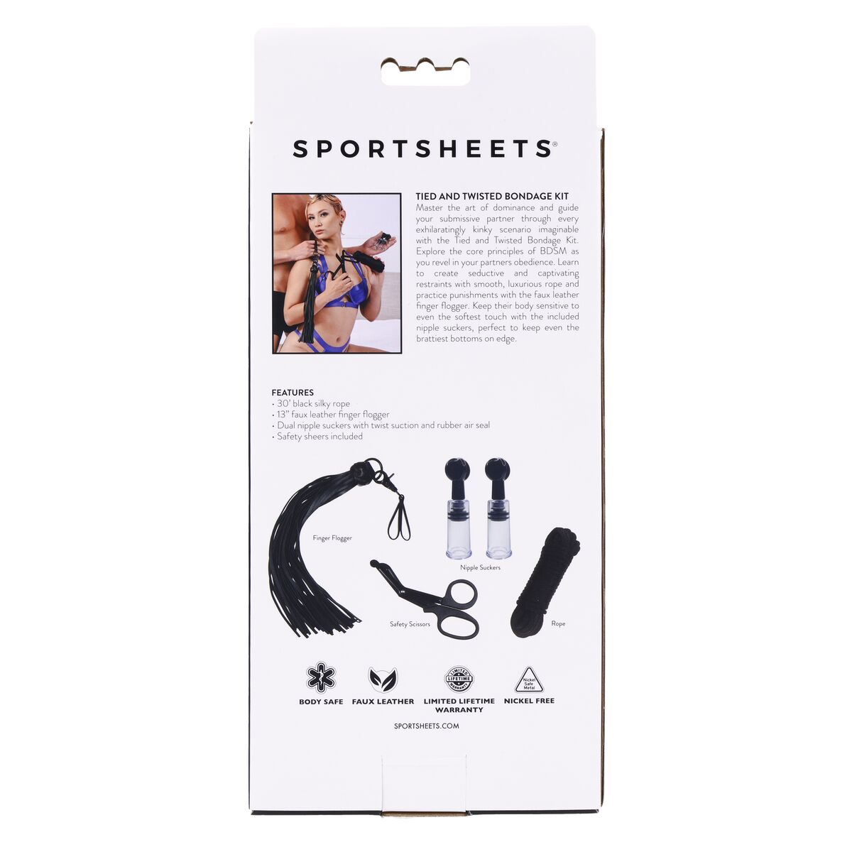 Set Erotico Bondage Sportsheets
