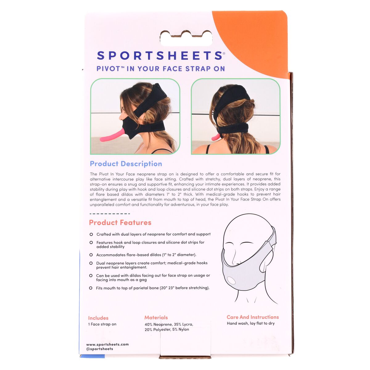 Cinghia New Comers Sportsheets Pivot Rosa