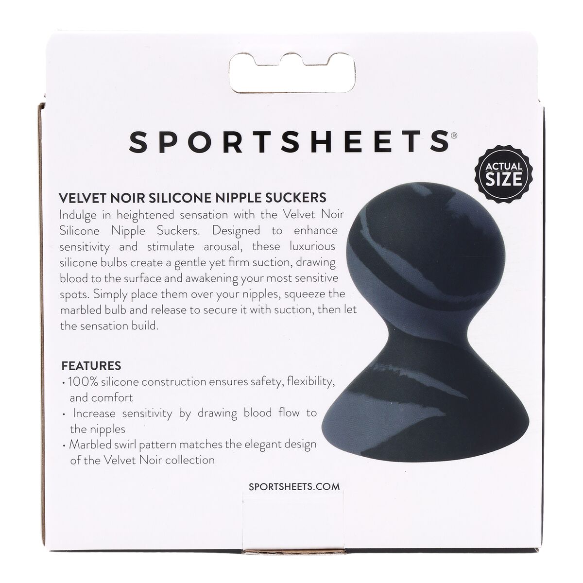 Succhiatore di capezzoli Sportsheets Velvet Noir