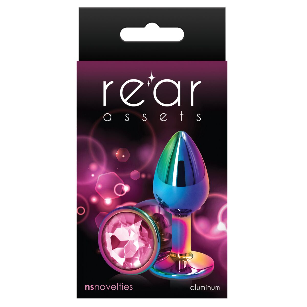 Plug Anale NS Novelties Rear Assets Multicolore
