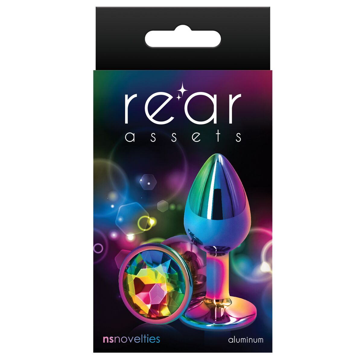 Plug Anale NS Novelties Rear Assets Multicolore