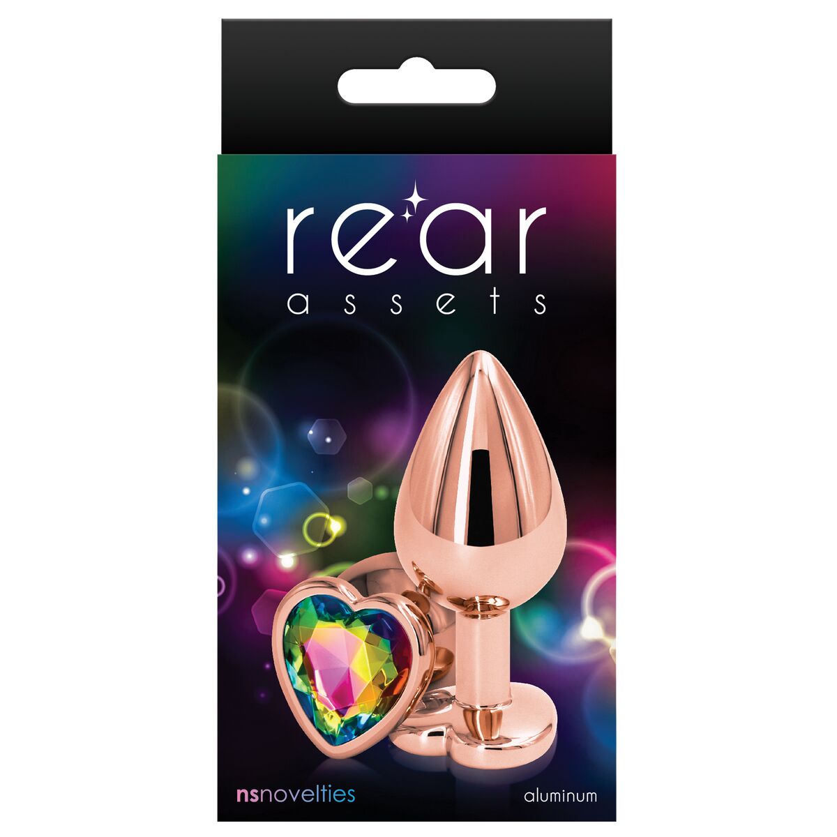 Plug Anale NS Novelties Rear Assets Dorato (6 cm)