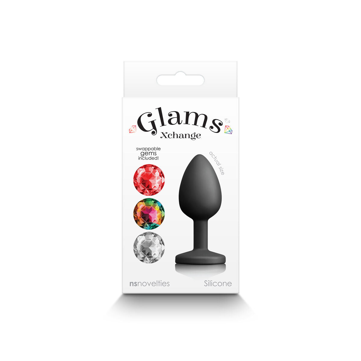 Plug Anale NS Novelties Glams Nero