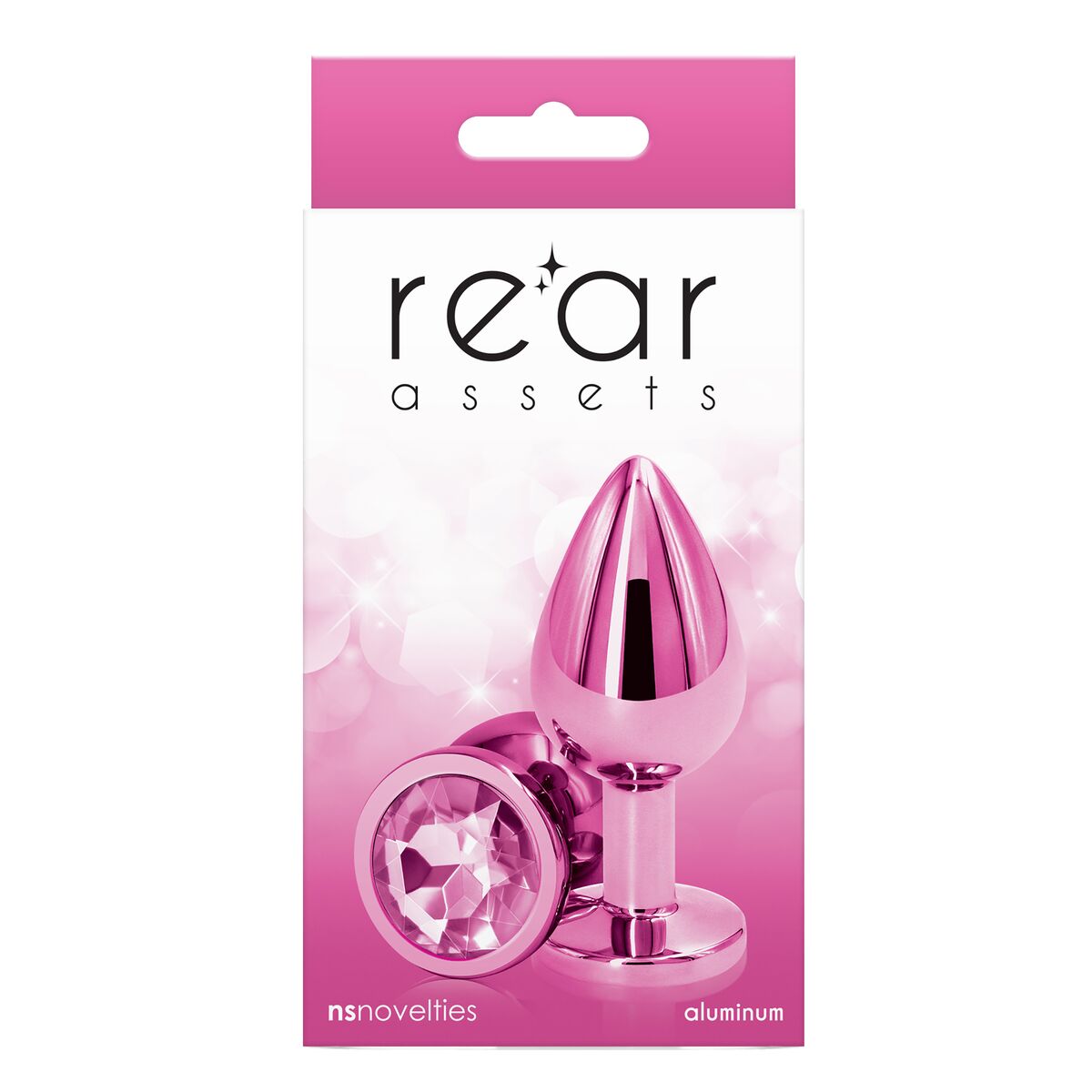 Plug Anale NS Novelties Rear Assets Rosa (7,6 cm)