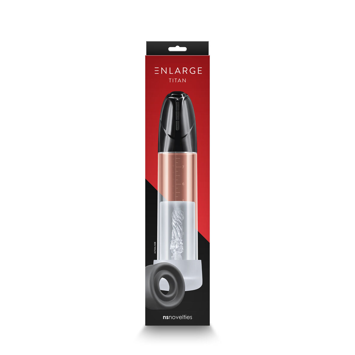 Pompa per Pene NS Novelties Titan Nero
