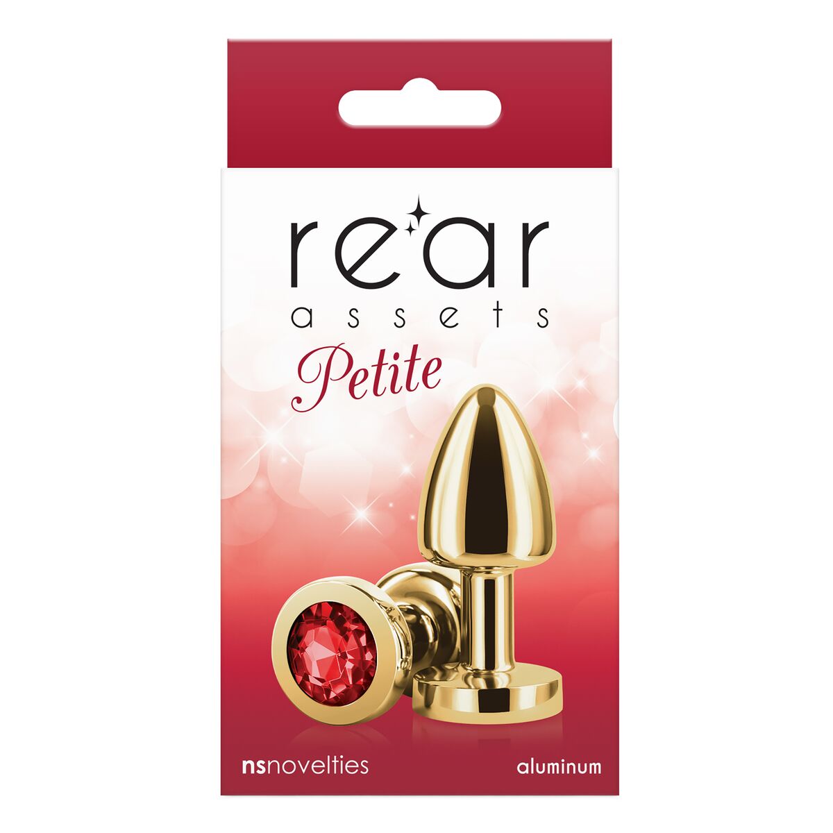 Plug Anale NS Novelties Rear Assets Dorato (5 cm)