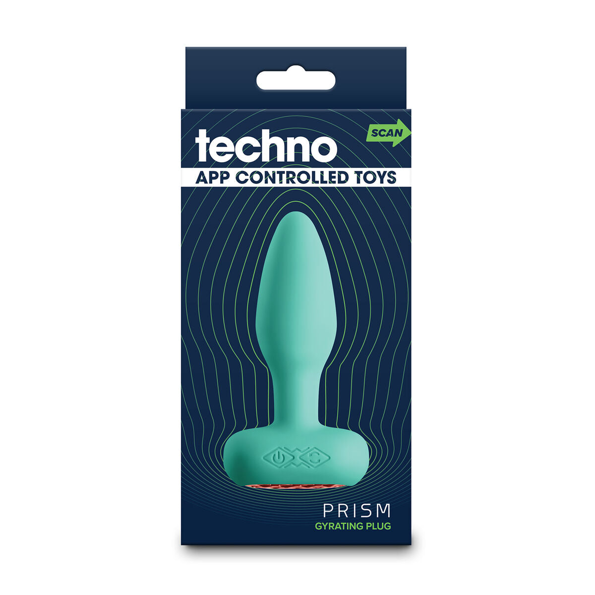 Butt Plug Vibrante NS Novelties Prism Verde