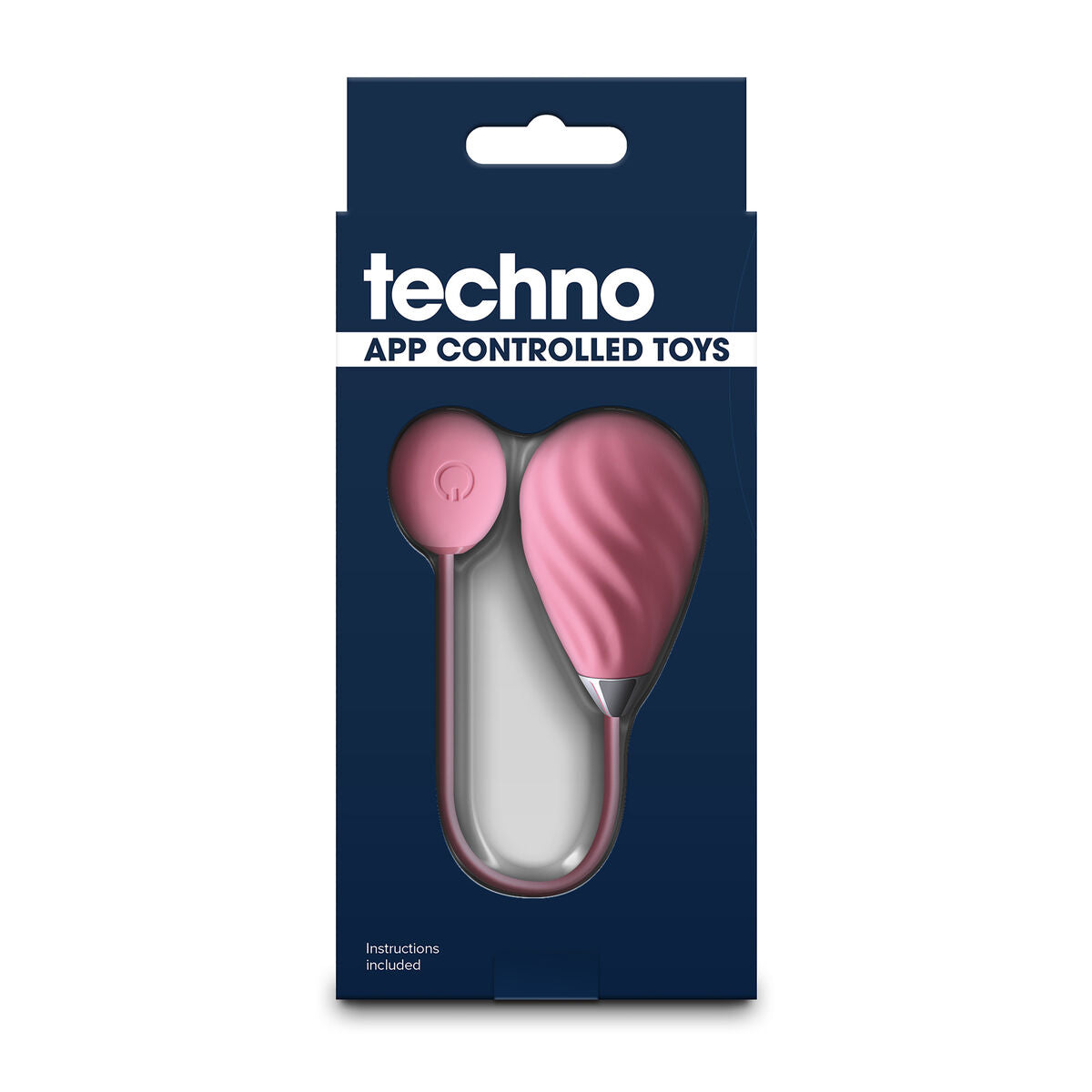 Uovo Vibrante NS Novelties Techno Kandi Rosa