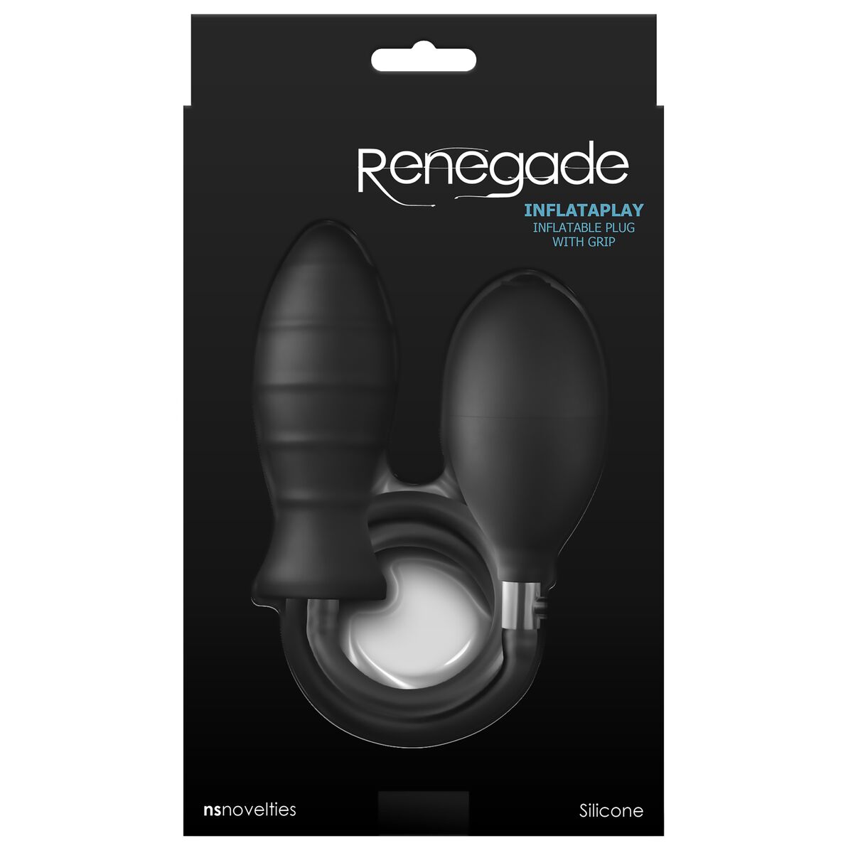 Plug Anale NS Novelties Renegade Nero (10,5 cm)