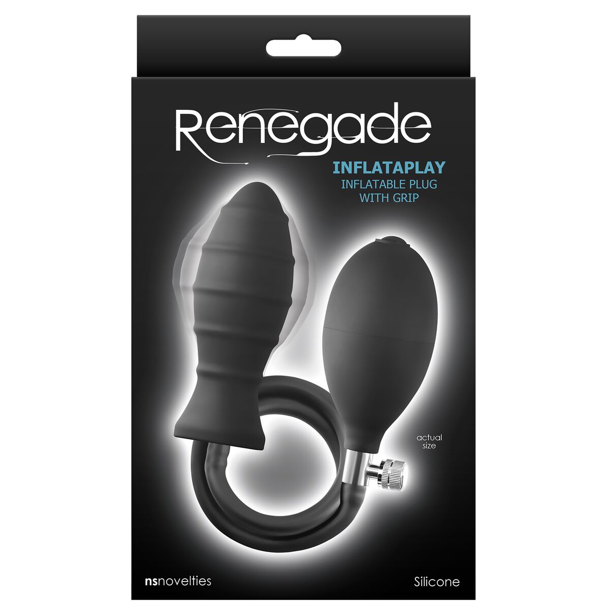 Plug Anale NS Novelties Renegade Nero (10,5 cm)