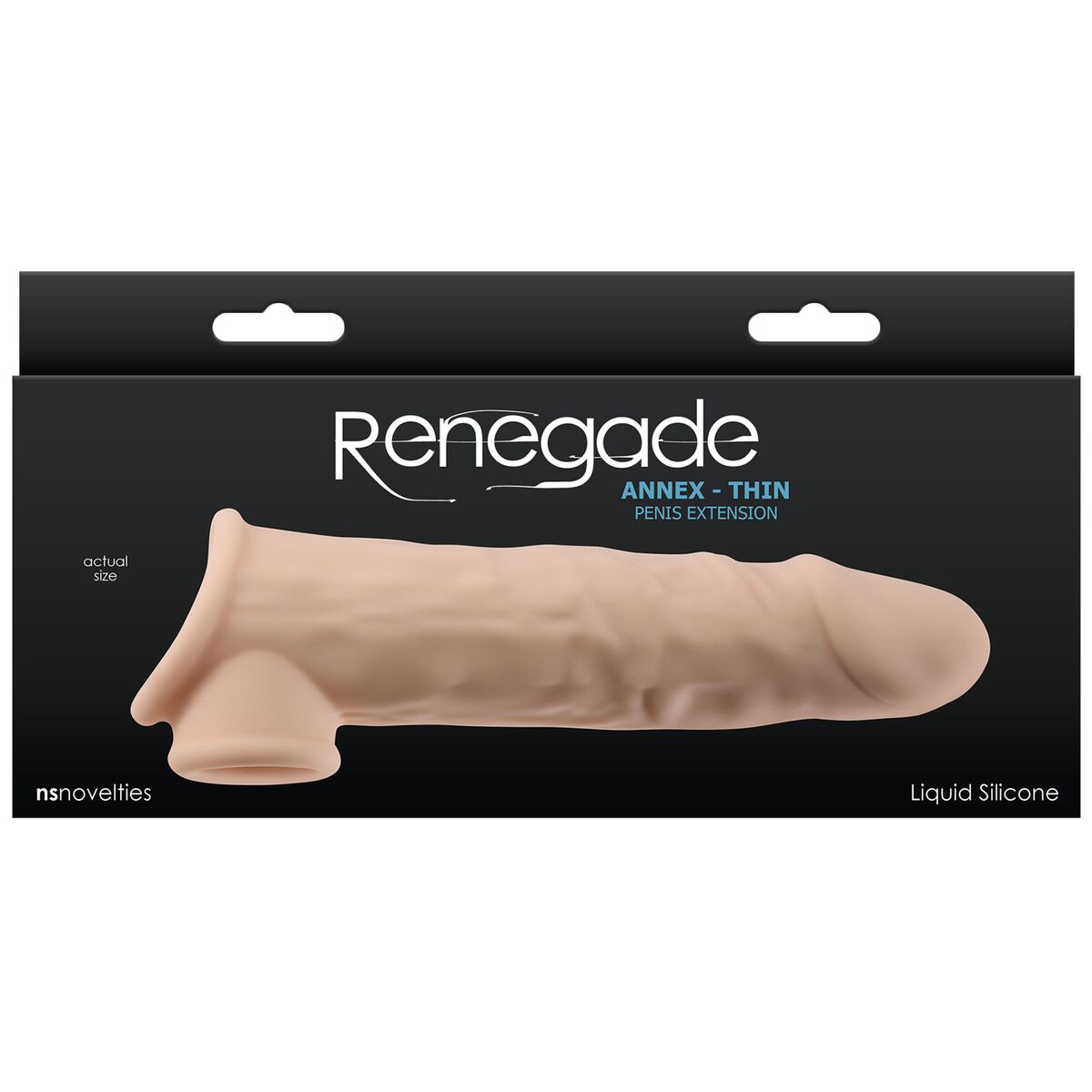 Cover per pene NS Novelties Renegade Carne 19,4 x 3,8 x 6 cm Ø 3,8 cm