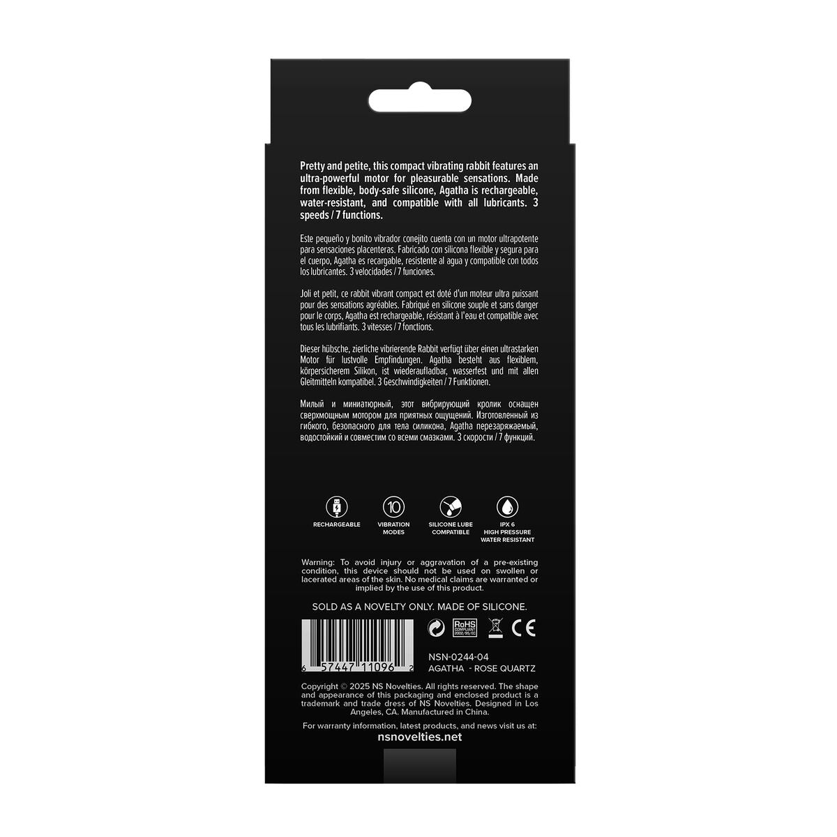 Vibratore per il Punto-G NS Novelties Gold-n-Dreams Rosa