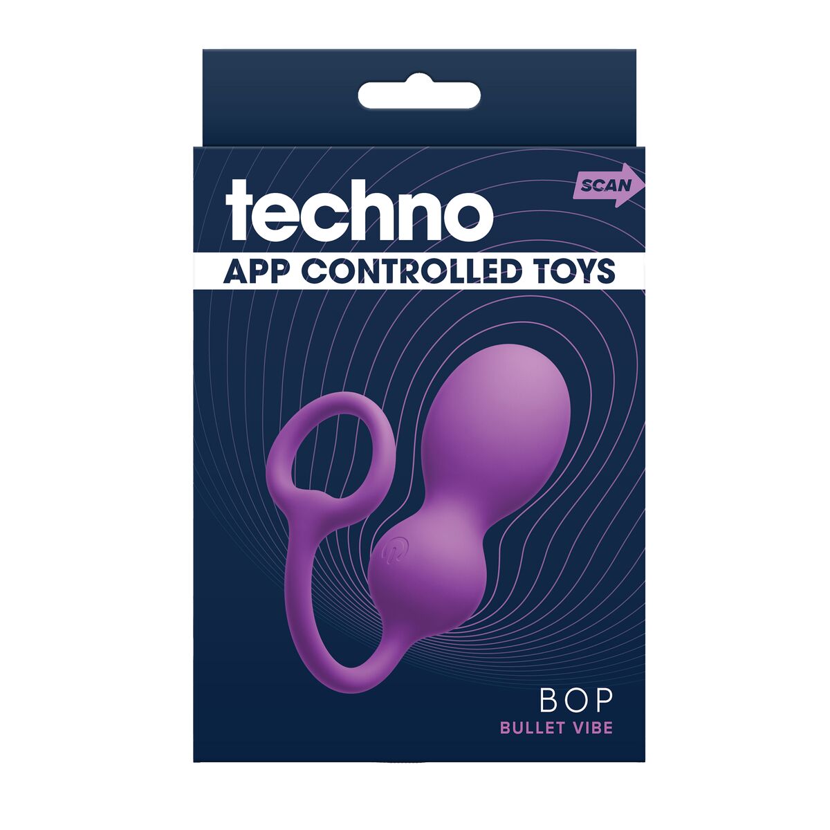 Vibratore Mini NS Novelties Techno Viola