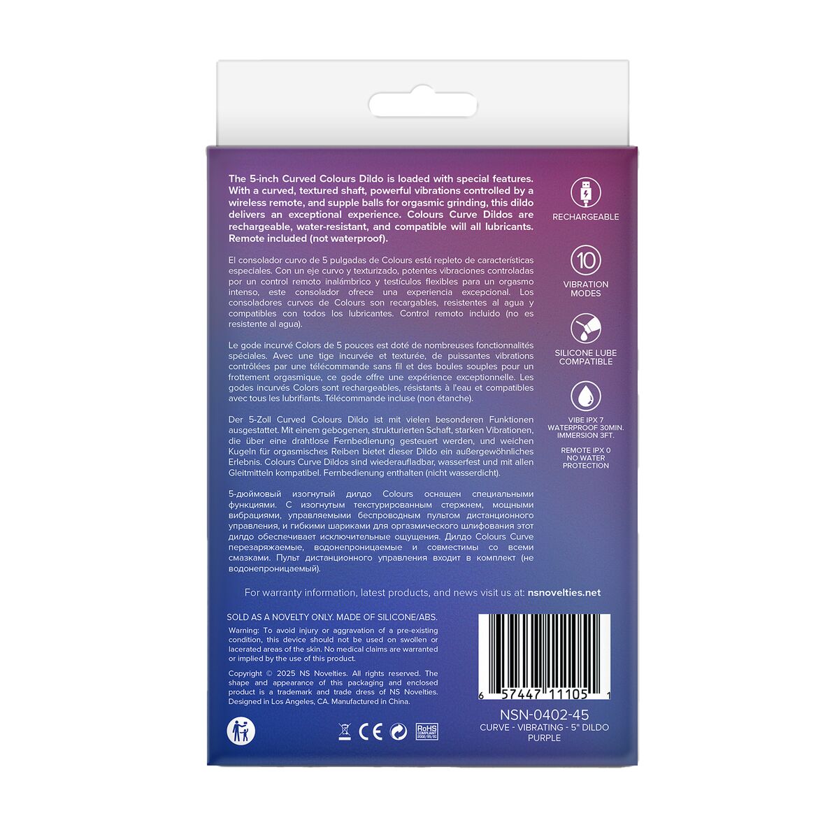 Vibratore Realistico NS Novelties Colours