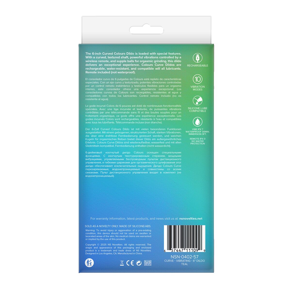 Vibratore Realistico NS Novelties Colours