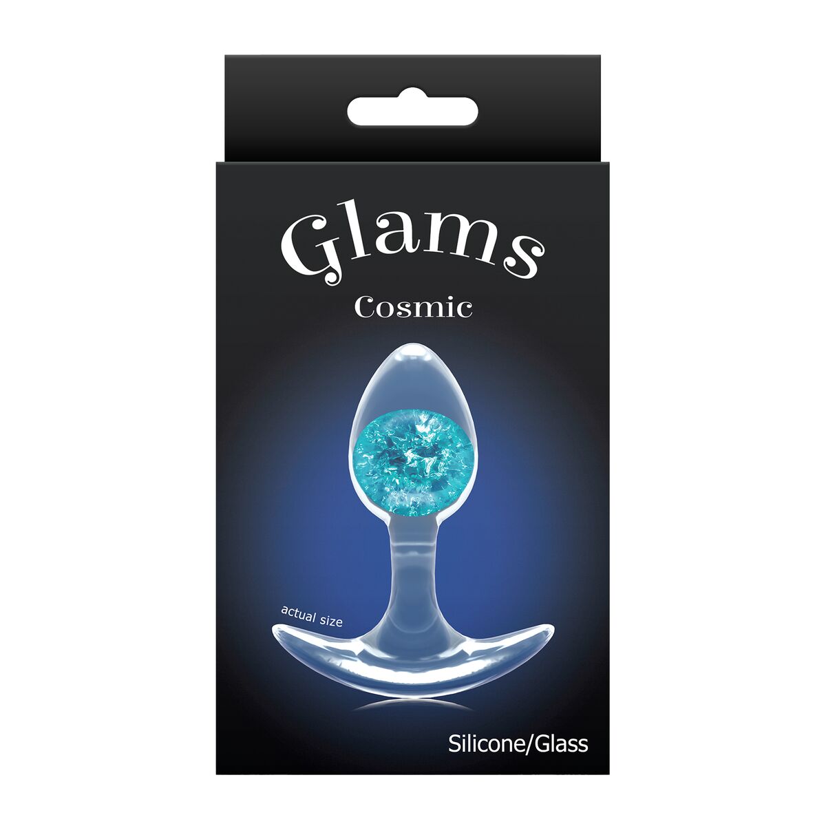 Plug Anale NS Novelties Glams Azzurro (7 cm)