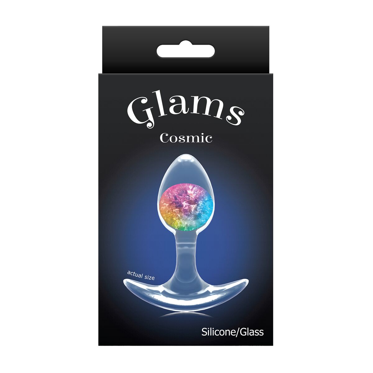 Plug Anale NS Novelties Glams Multicolore (7 cm)