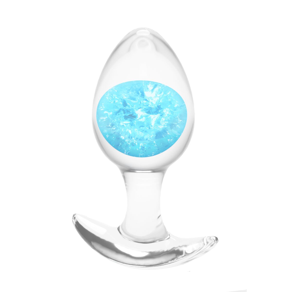 Plug Anale NS Novelties Glams Azzurro (8 cm)