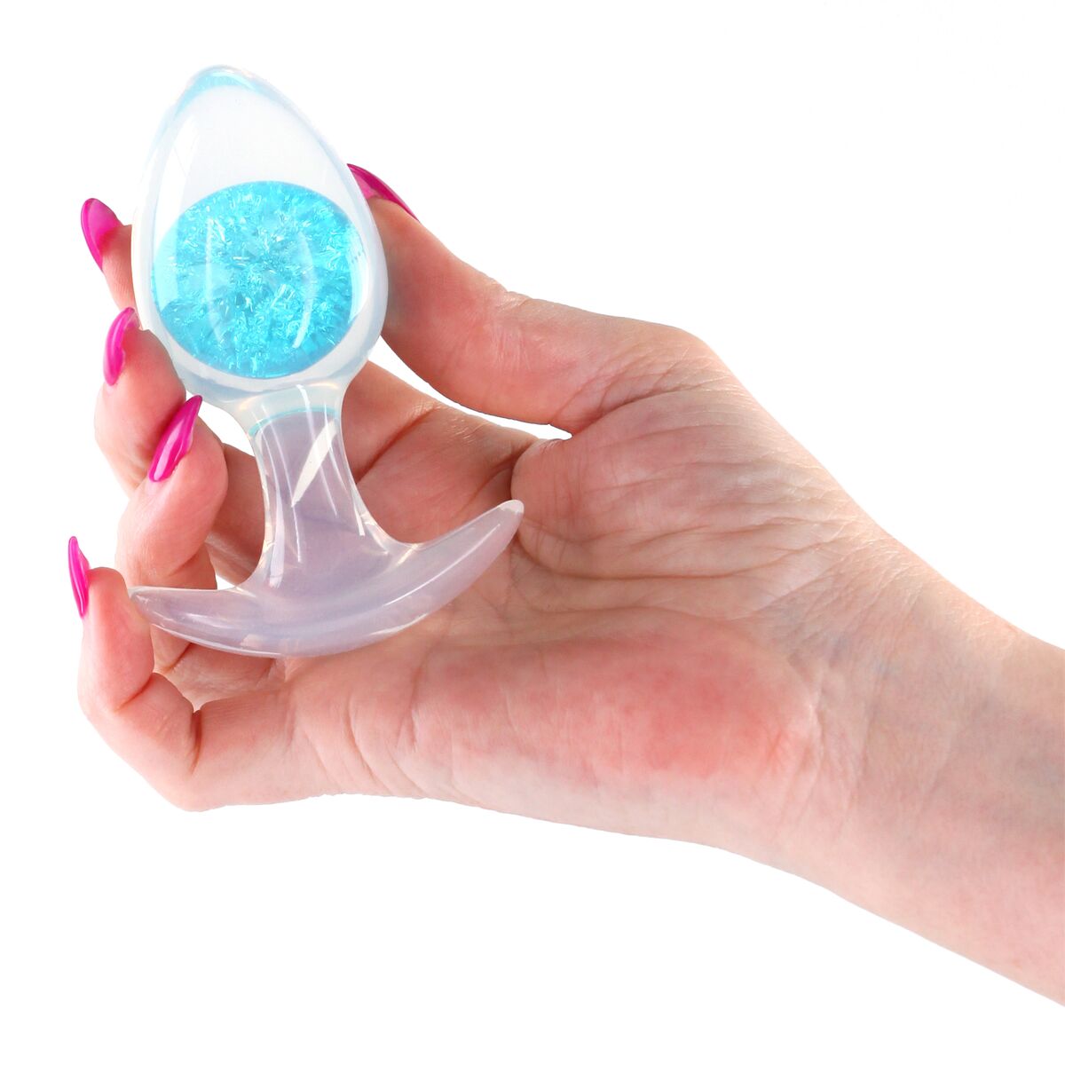 Plug Anale NS Novelties Glams Azzurro (8 cm)