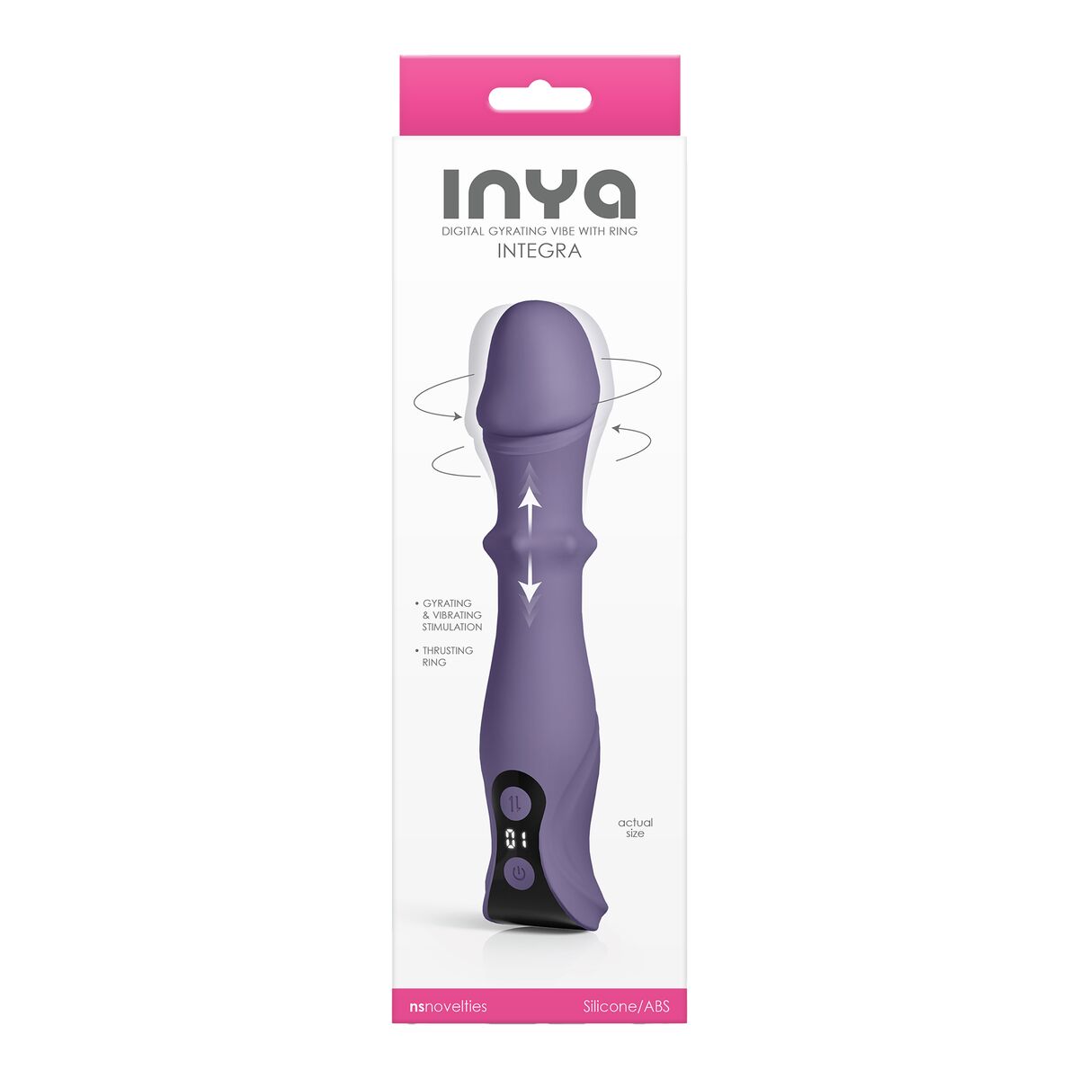 Vibratore NS Novelties Inya Grigio