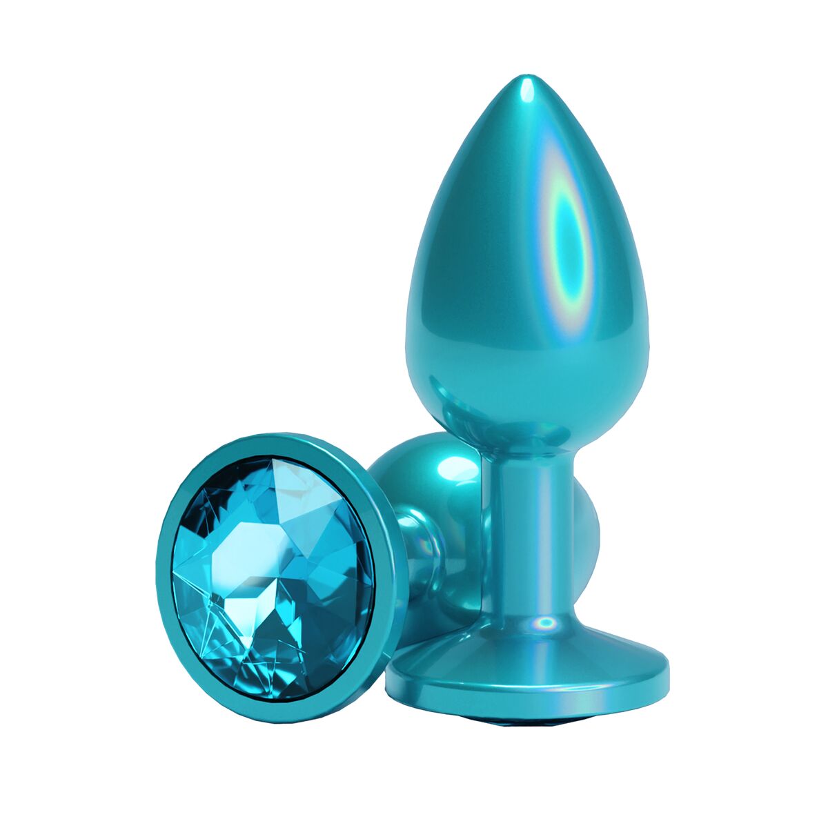 Plug Anale NS Novelties Rear Assets Azzurro (6,3 cm)