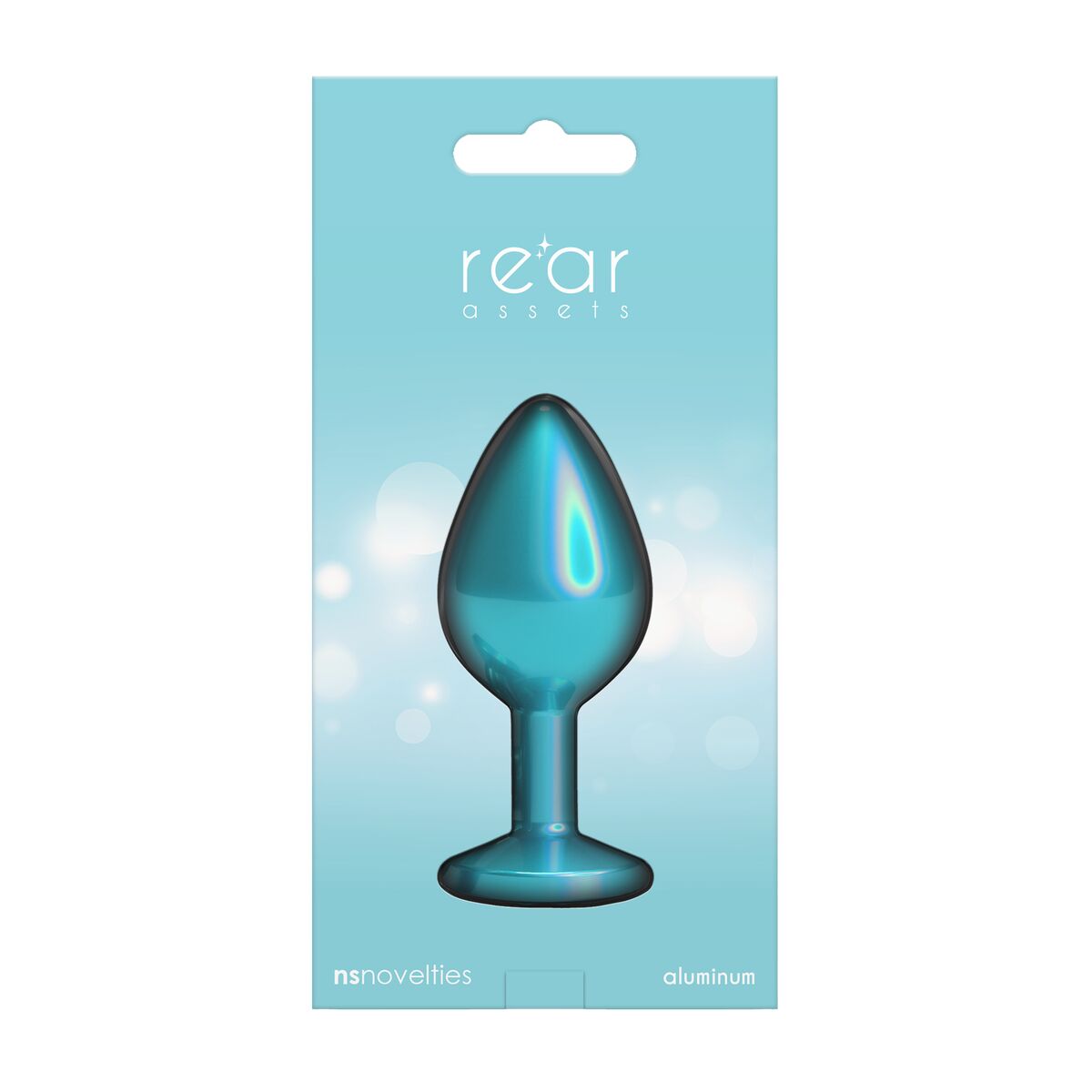Plug Anale NS Novelties Rear Assets Azzurro (8,2 cm)