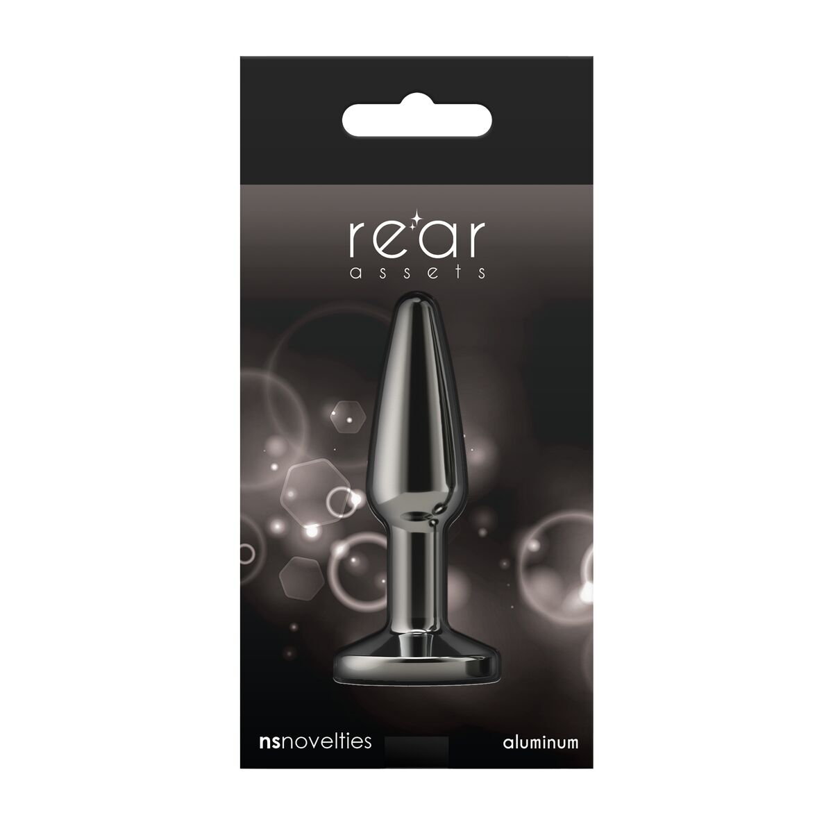 Plug Anale NS Novelties Rear Assets Nero (6,9 cm)