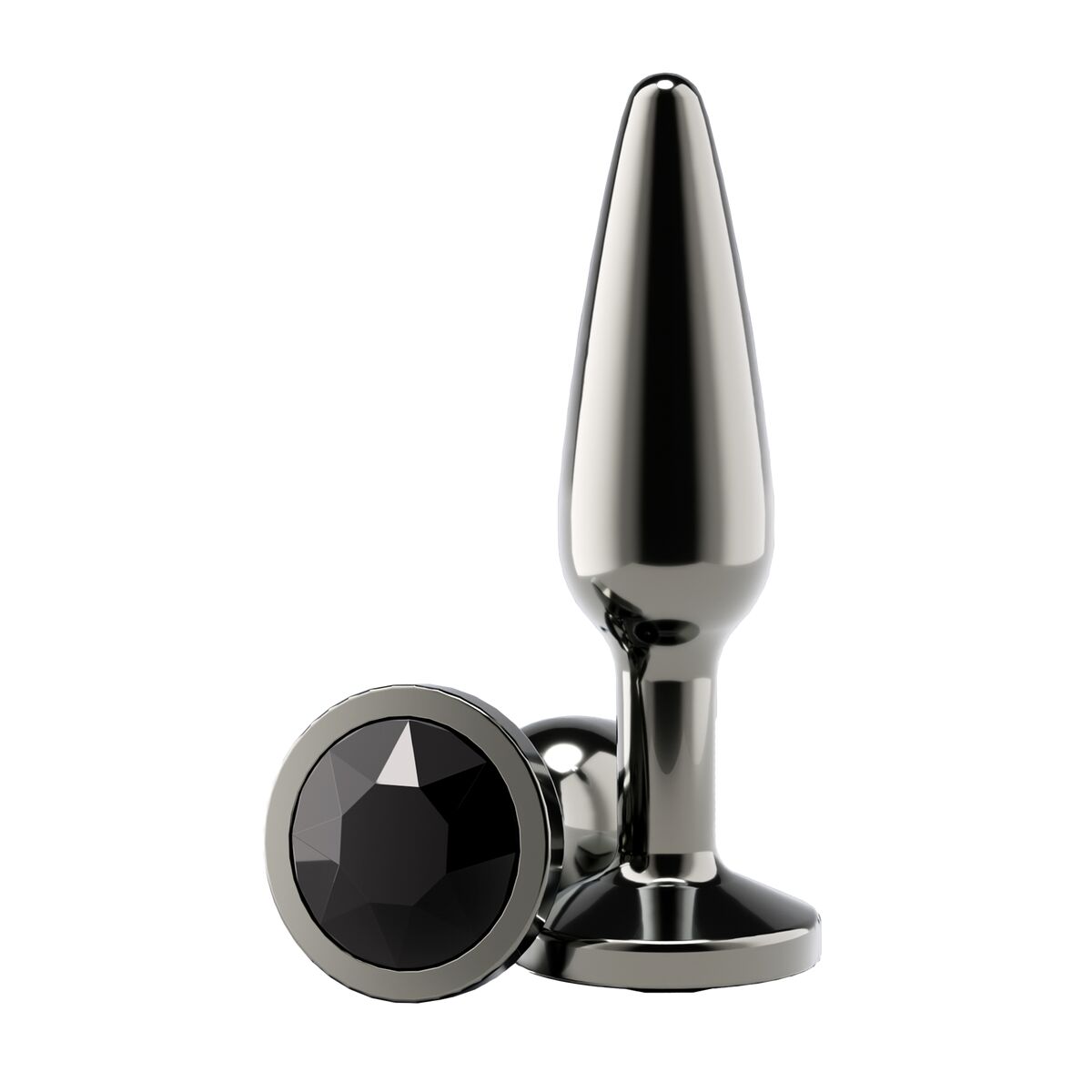 Plug Anale NS Novelties Rear Assets Nero (8,8 cm)