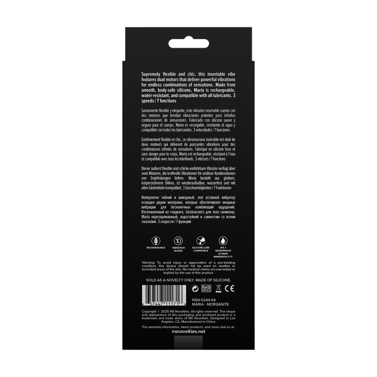 Vibratore per il Punto-G NS Novelties Gold-n-Dreams Rosa