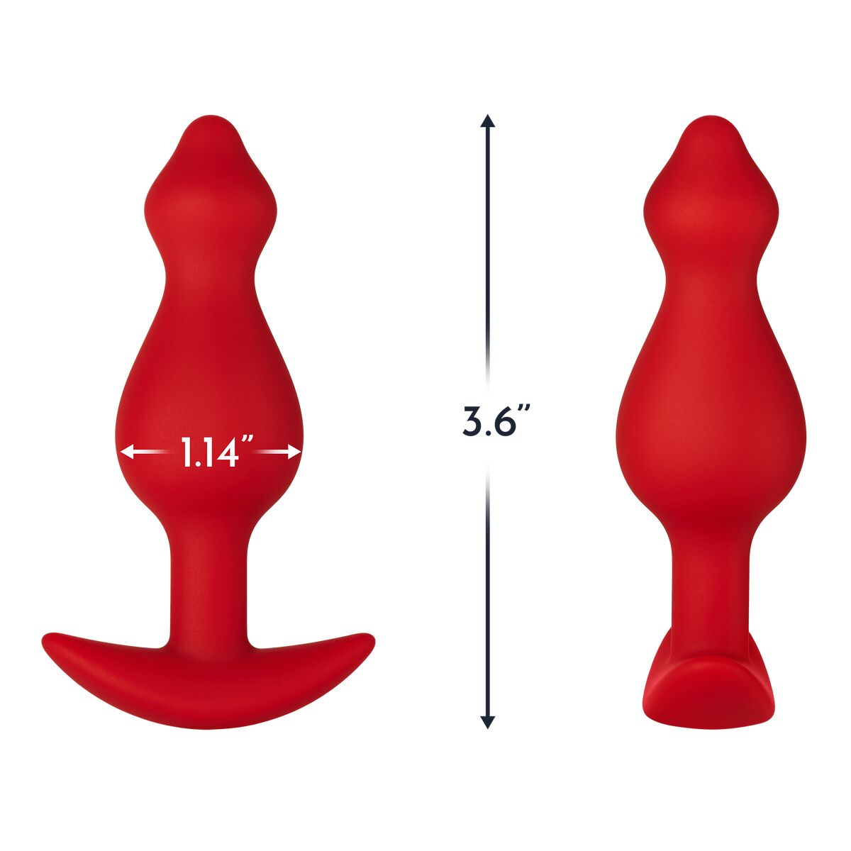 Plug Anale Forto Rosso