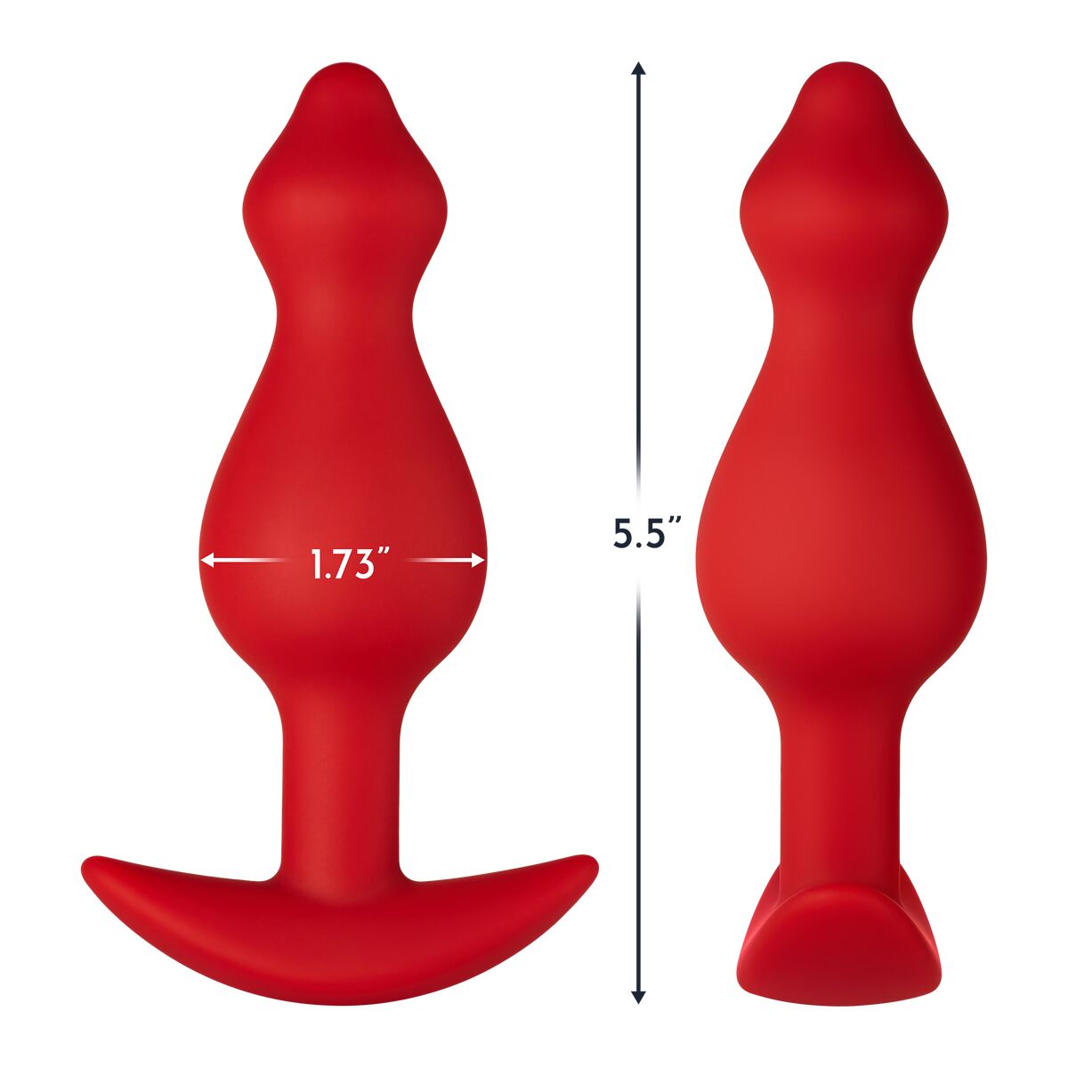 Plug Anale Forto Rosso