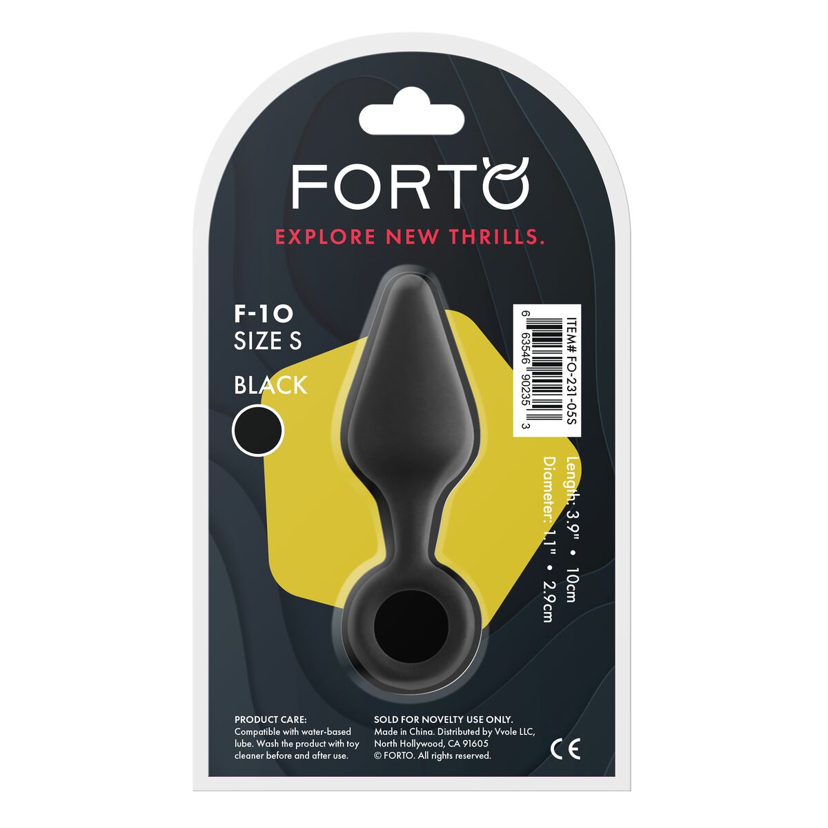 Plug Anale Forto Nero