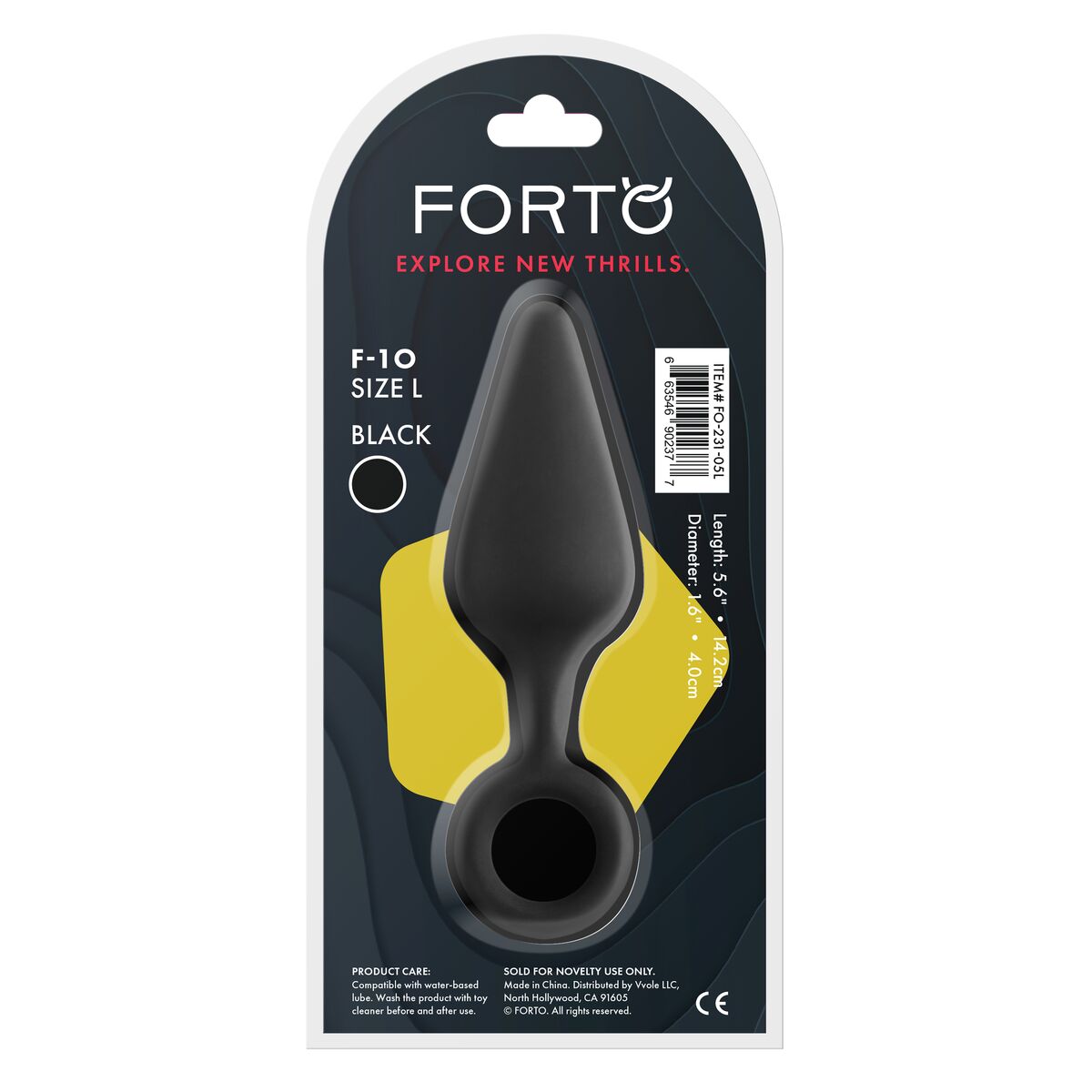 Plug Anale Forto Nero