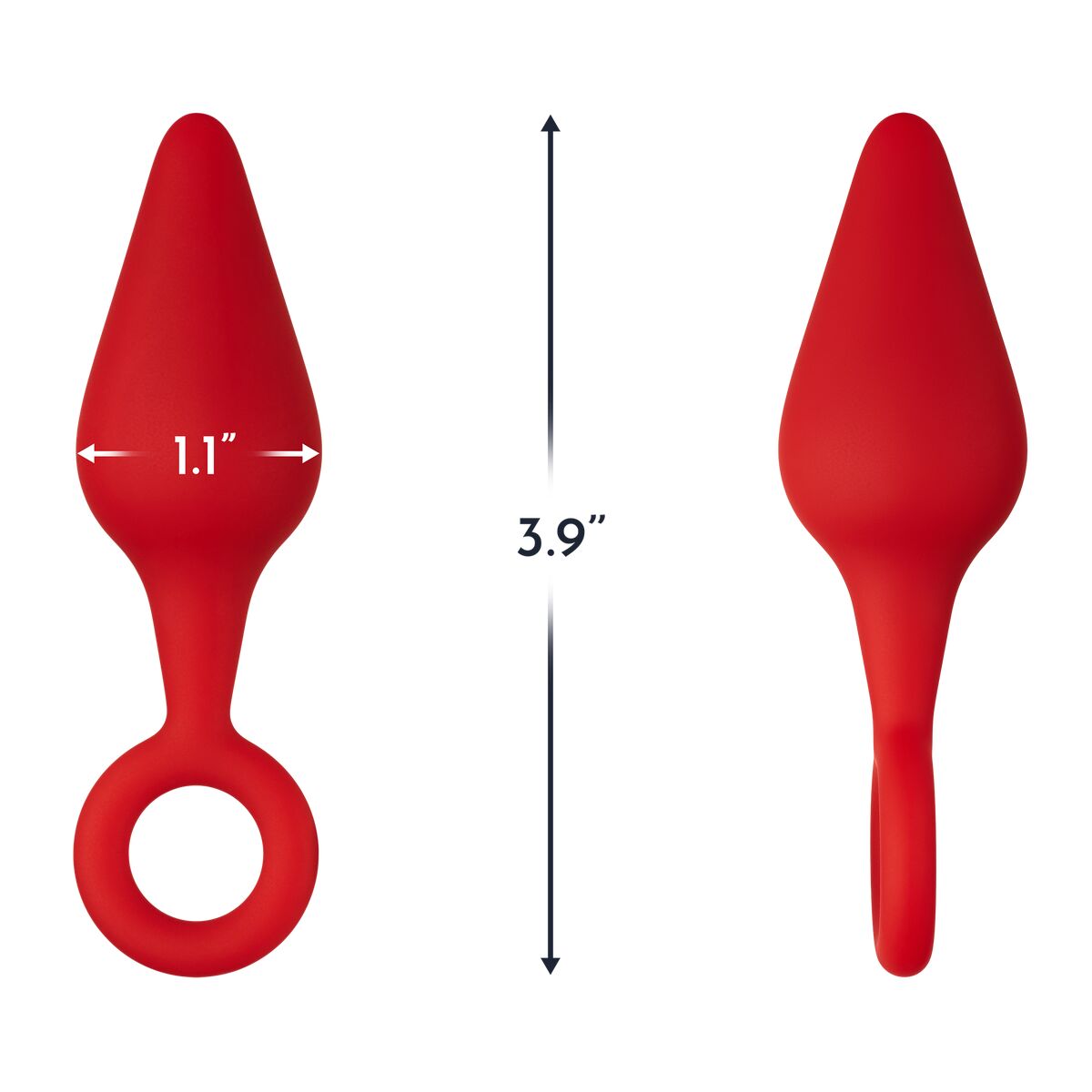 Plug Anale Forto Rosso
