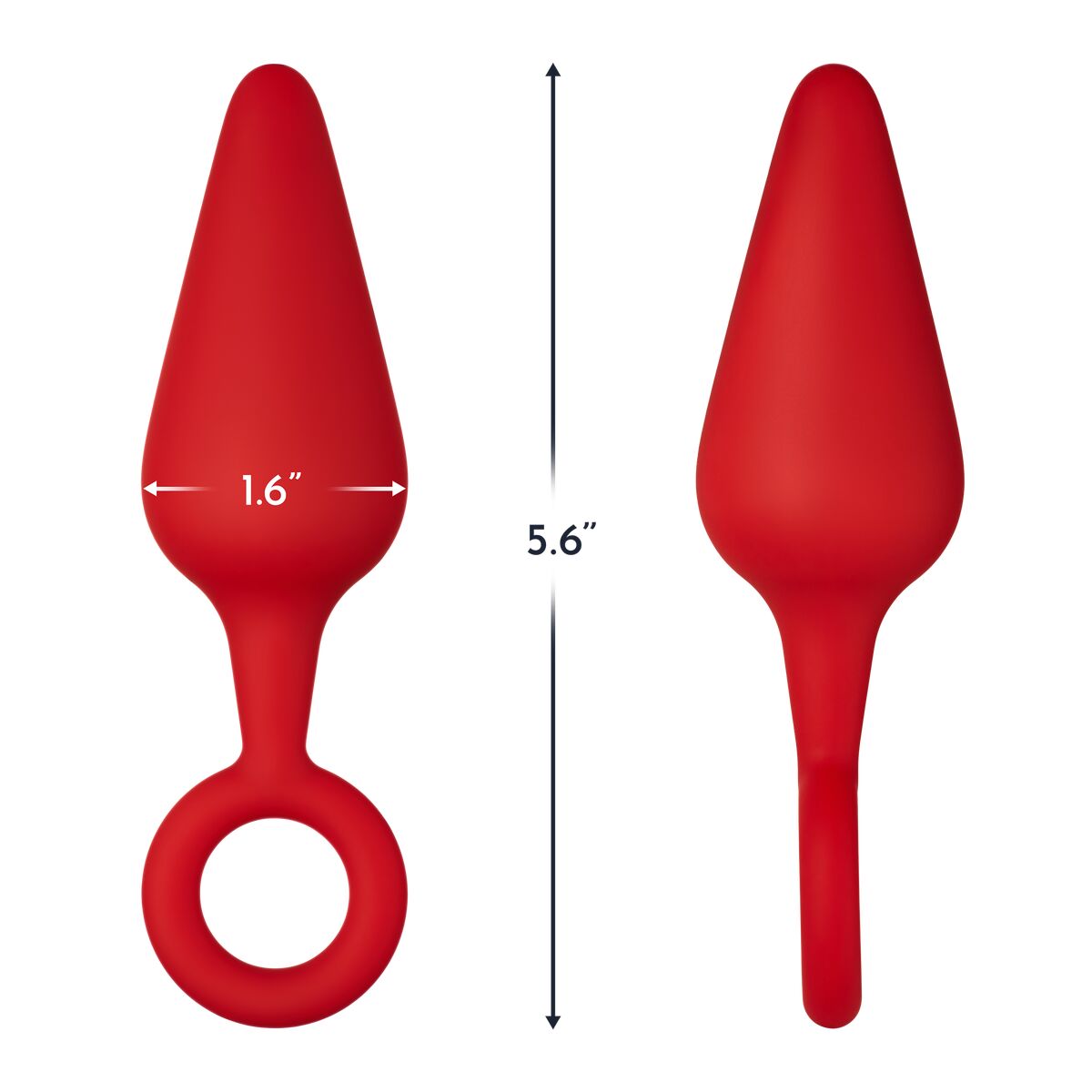 Plug Anale Forto Rosso