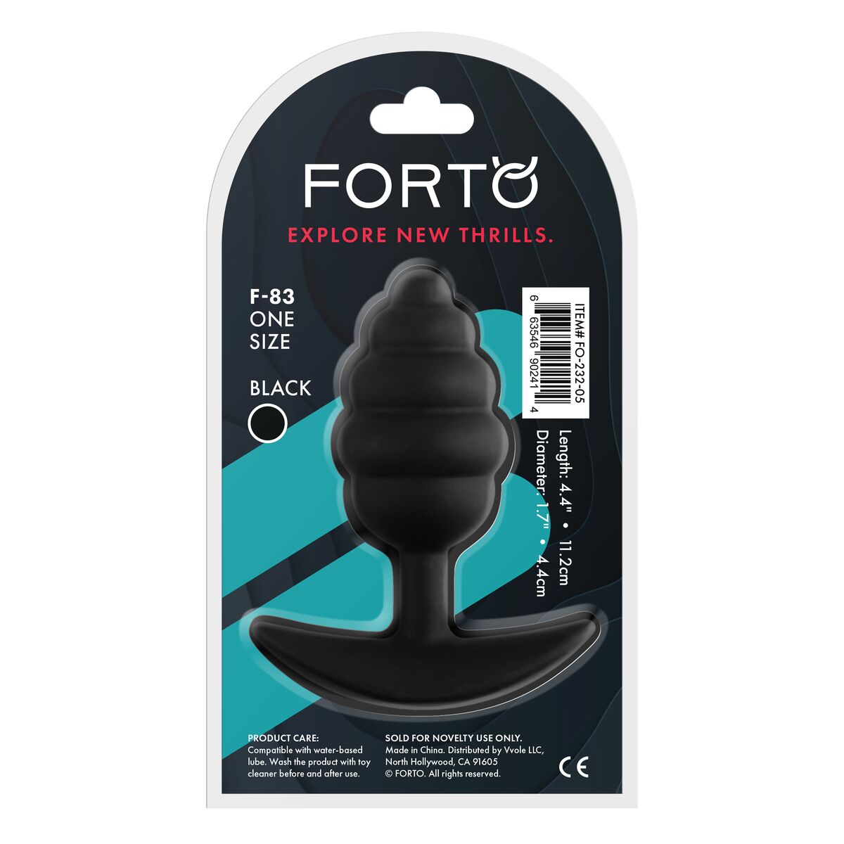 Plug Anale Forto Nero