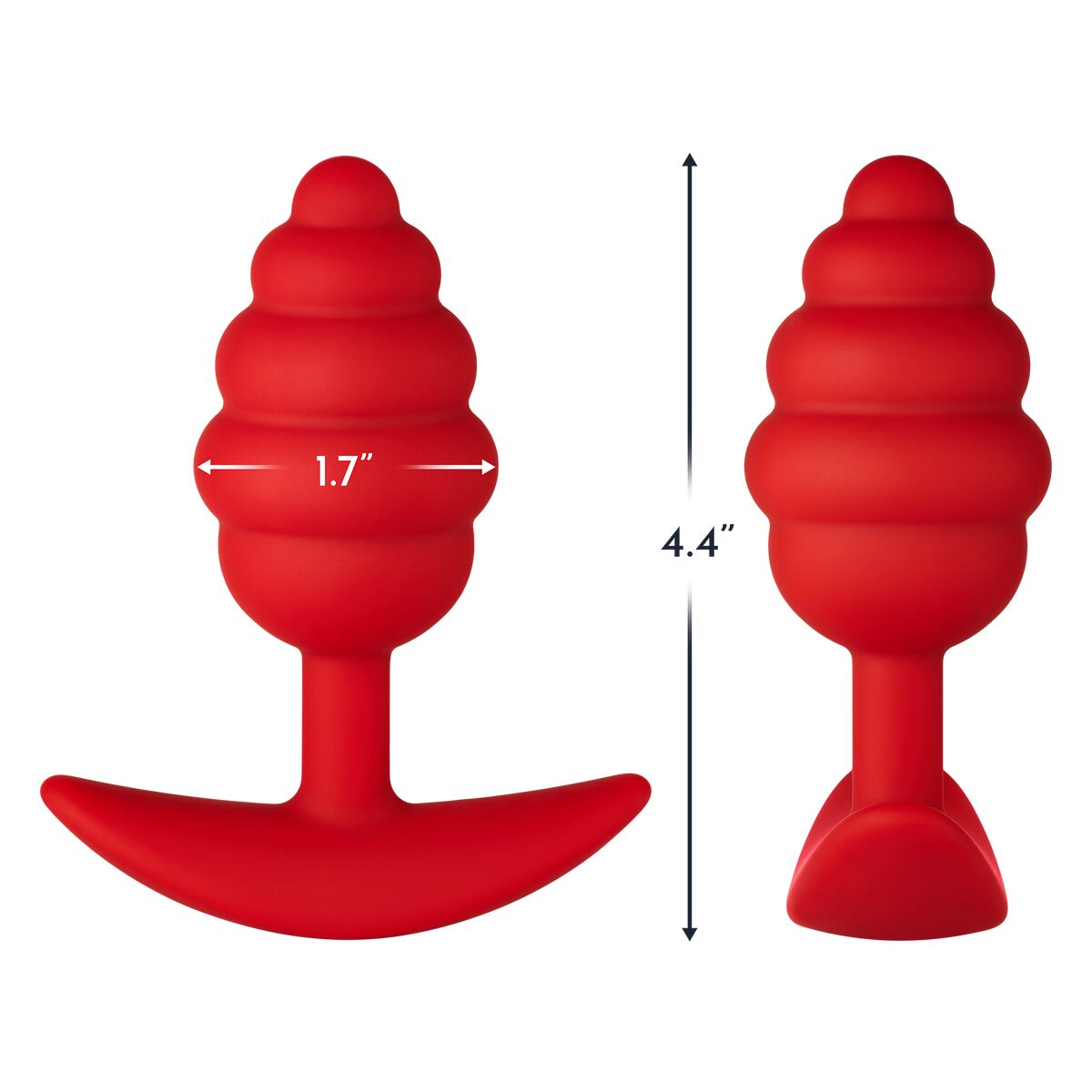 Plug Anale Forto Rosso