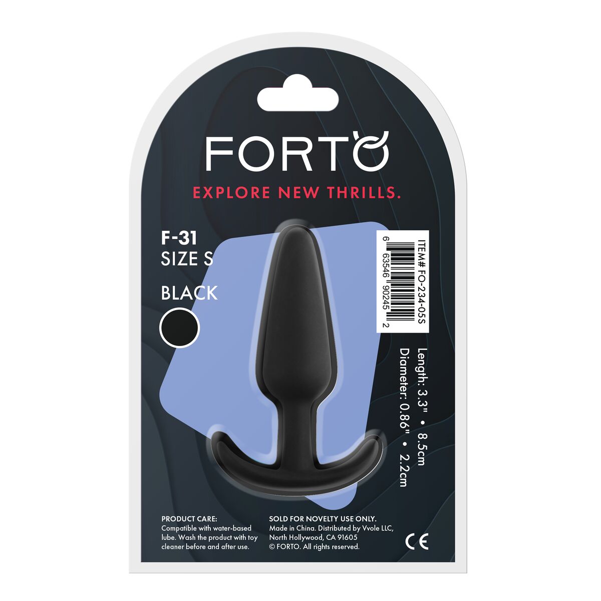 Plug Anale Forto Nero
