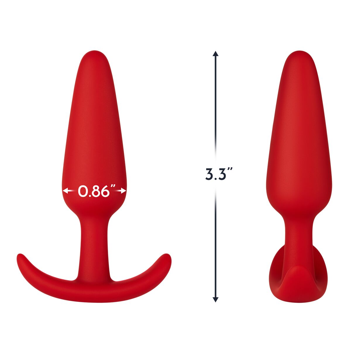 Plug Anale Forto Rosso
