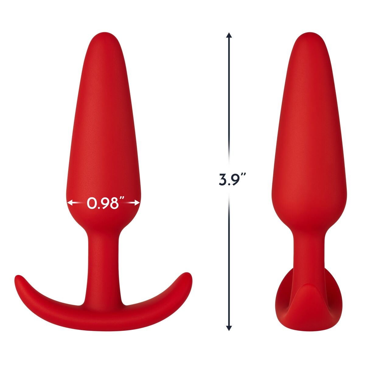 Plug Anale Forto Rosso