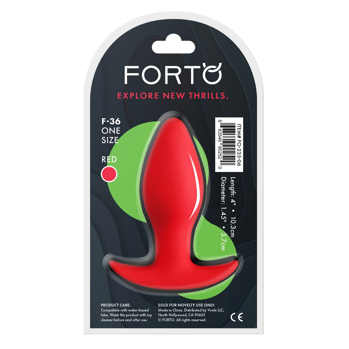 Plug Anale Forto Rosso
