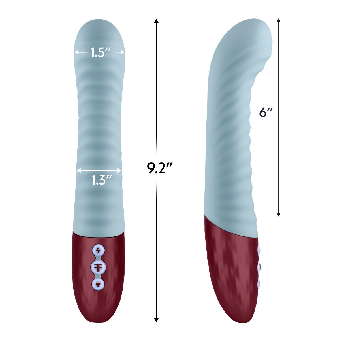 Vibratore per il Punto-G FemmeFunn Azzurro