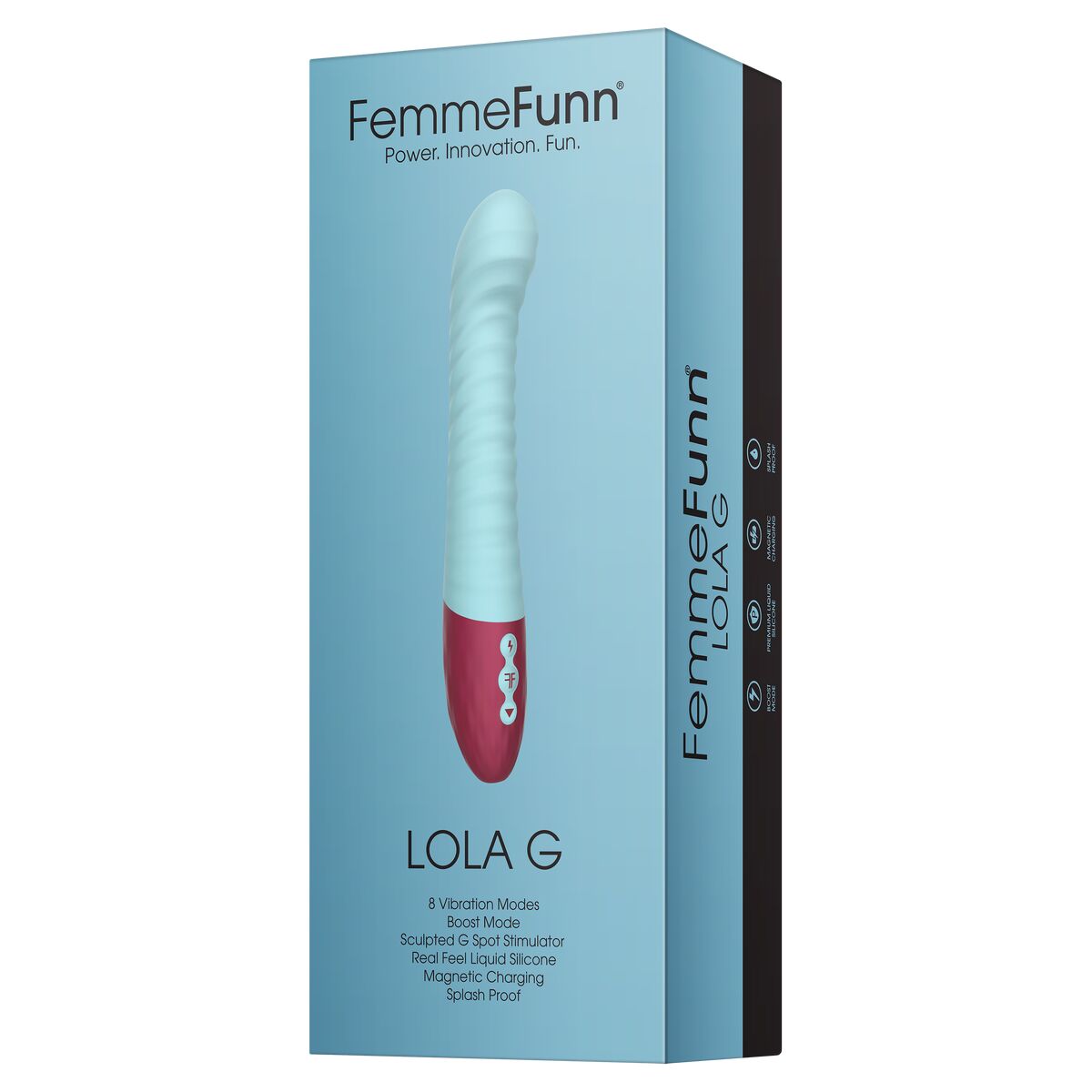 Vibratore per il Punto-G FemmeFunn Azzurro