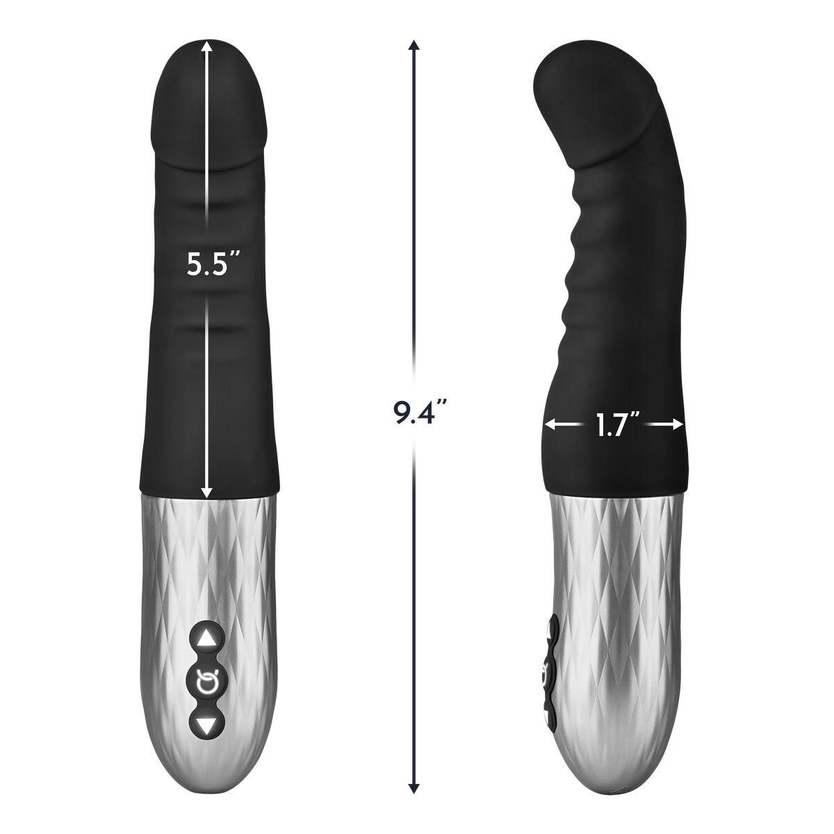 Vibratore Forto Nero