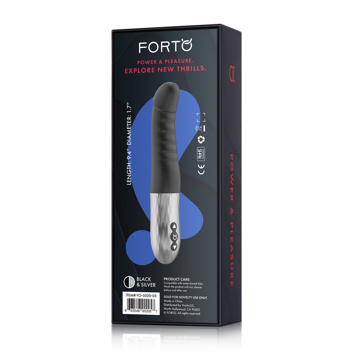 Vibratore Forto Nero