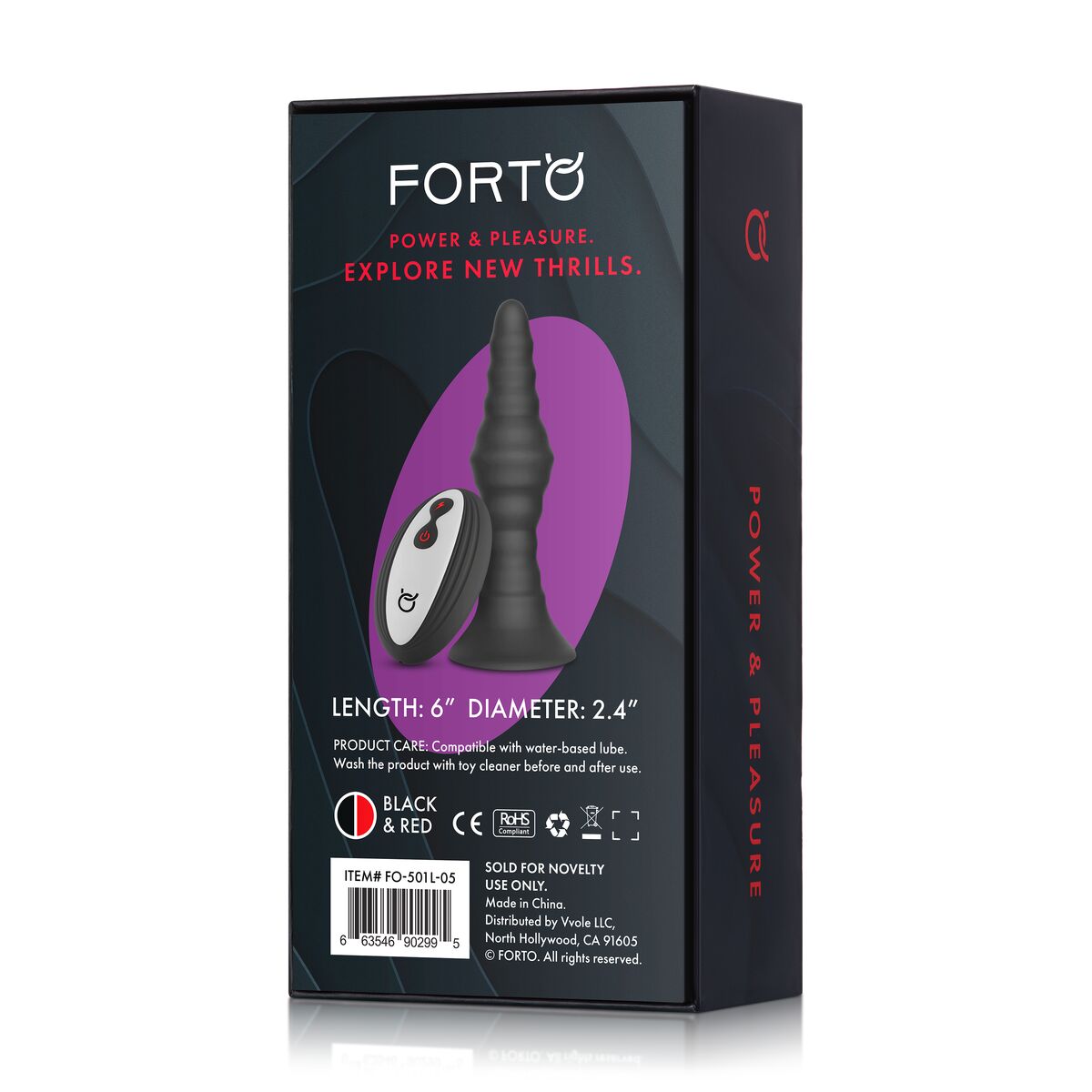 Plug Anale Forto Nero