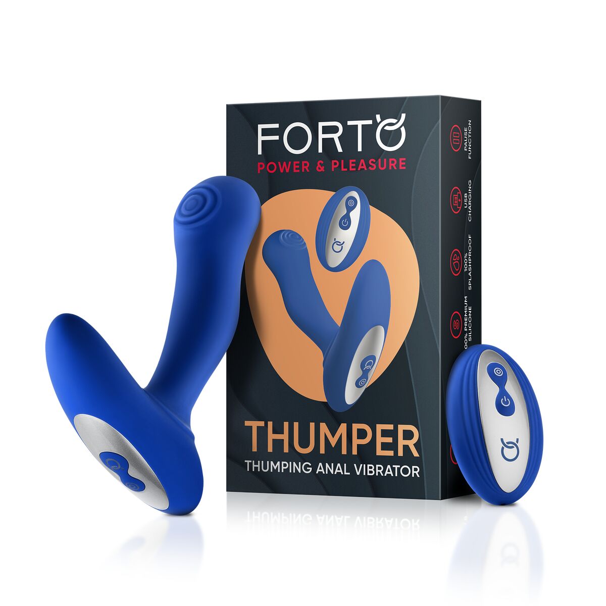 Plug Anale Forto Azzurro